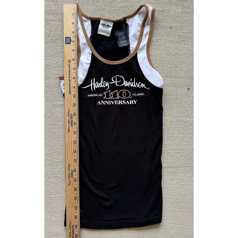 Harley Davidson Women's Tank Top 110th Anniversary American Classic 2013 Size XS - Picture 4 of 7